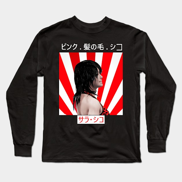 SARA SYCHO ''RISING SUN'' Long Sleeve T-Shirt by KVLI3N